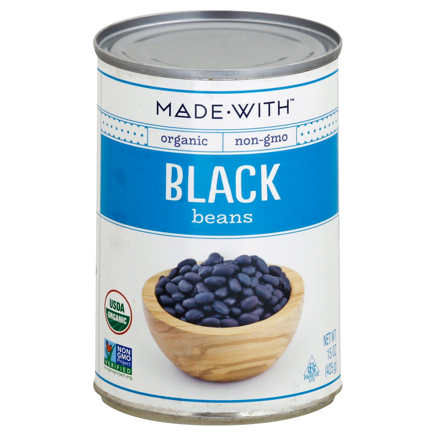 Made With Beans Black Organic 15 oz (Pack Of 12)