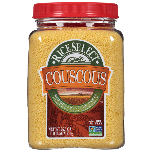 Riceselect Couscous Jar 26.5 oz (Pack Of 4)