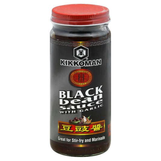 Kikkoman Sauce Black Bean 8.7 Oz (Pack Of 6)