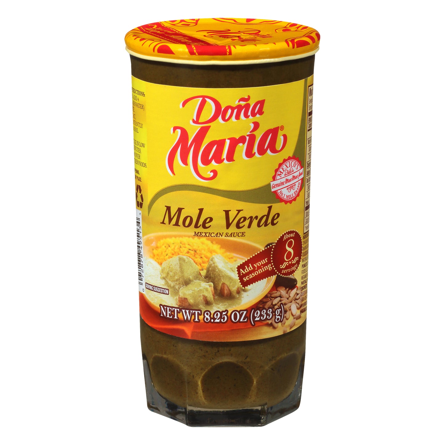 Dona Maria Mole Verde 8.25 Oz (Pack Of 12)