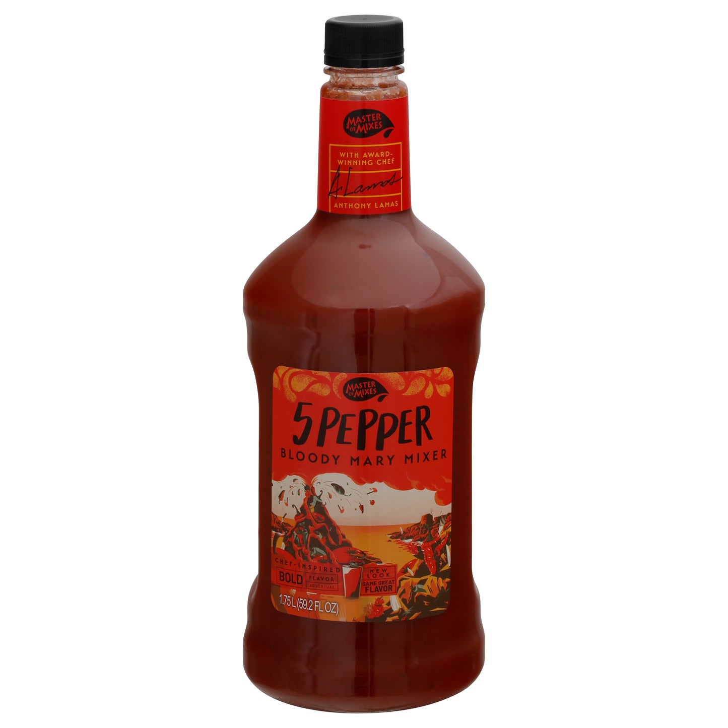 Master Of Mixes Mix Bloody Mary 5 Pepper 1.75 Light (Pack Of 6)