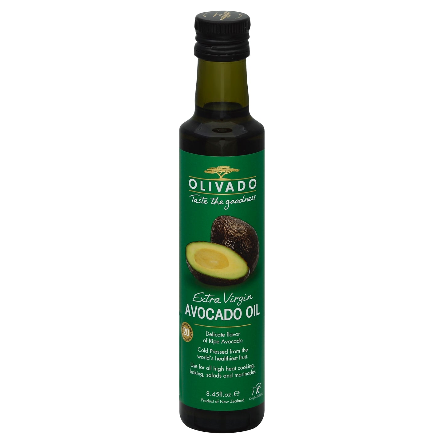 Olivado Oil Gold Avocado Extra Virgin 250 Ml (Pack Of 6)