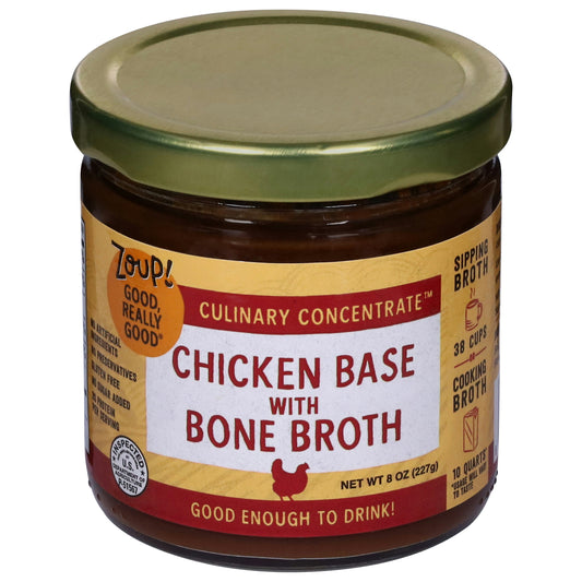 Zoup Good Really Bone Broth Concentrate Chick 8 Oz (Pack Of 6)