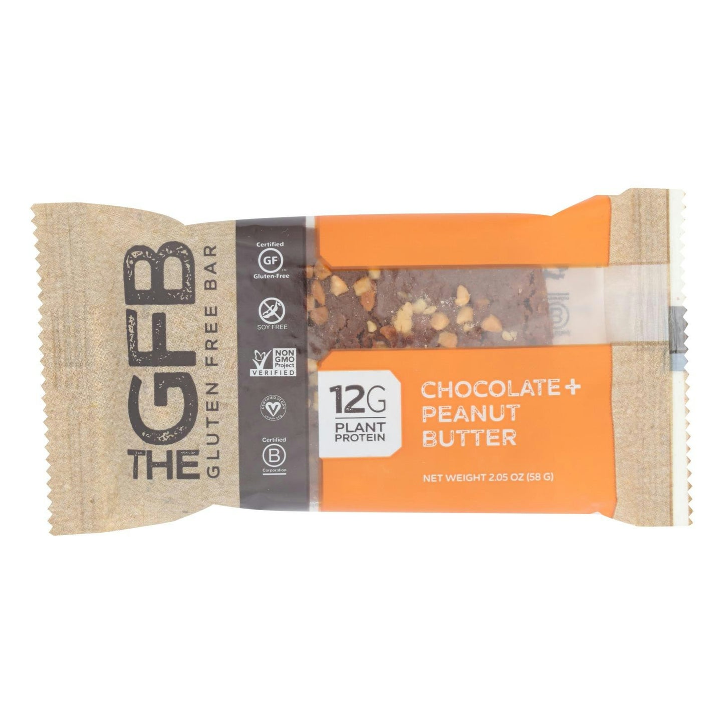 The Gluten Free Bar - Chocolate Peanut Butter - Gluten Free 2.05 oz (Pack of 12)