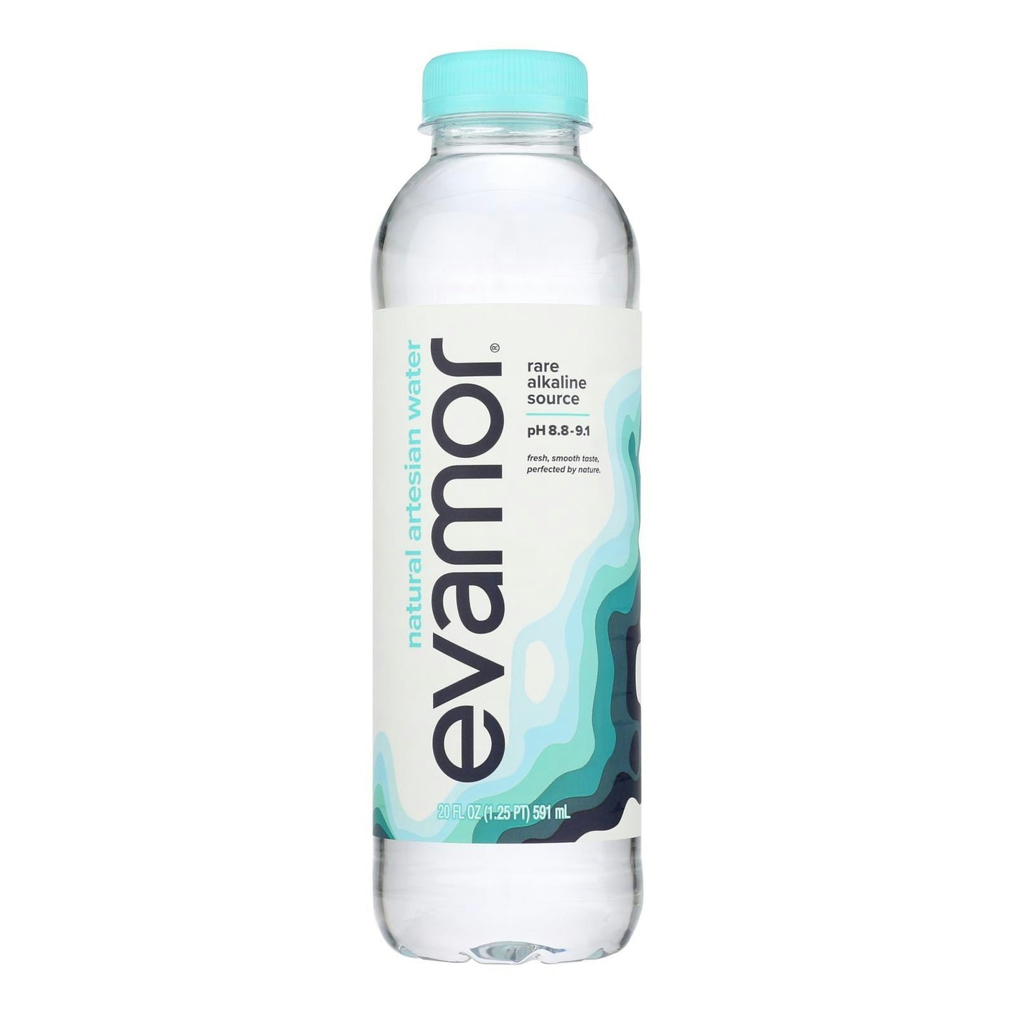 Evamor Artesan Spring Water - Evamor Natural 20 fl. oz (Pack of 24)