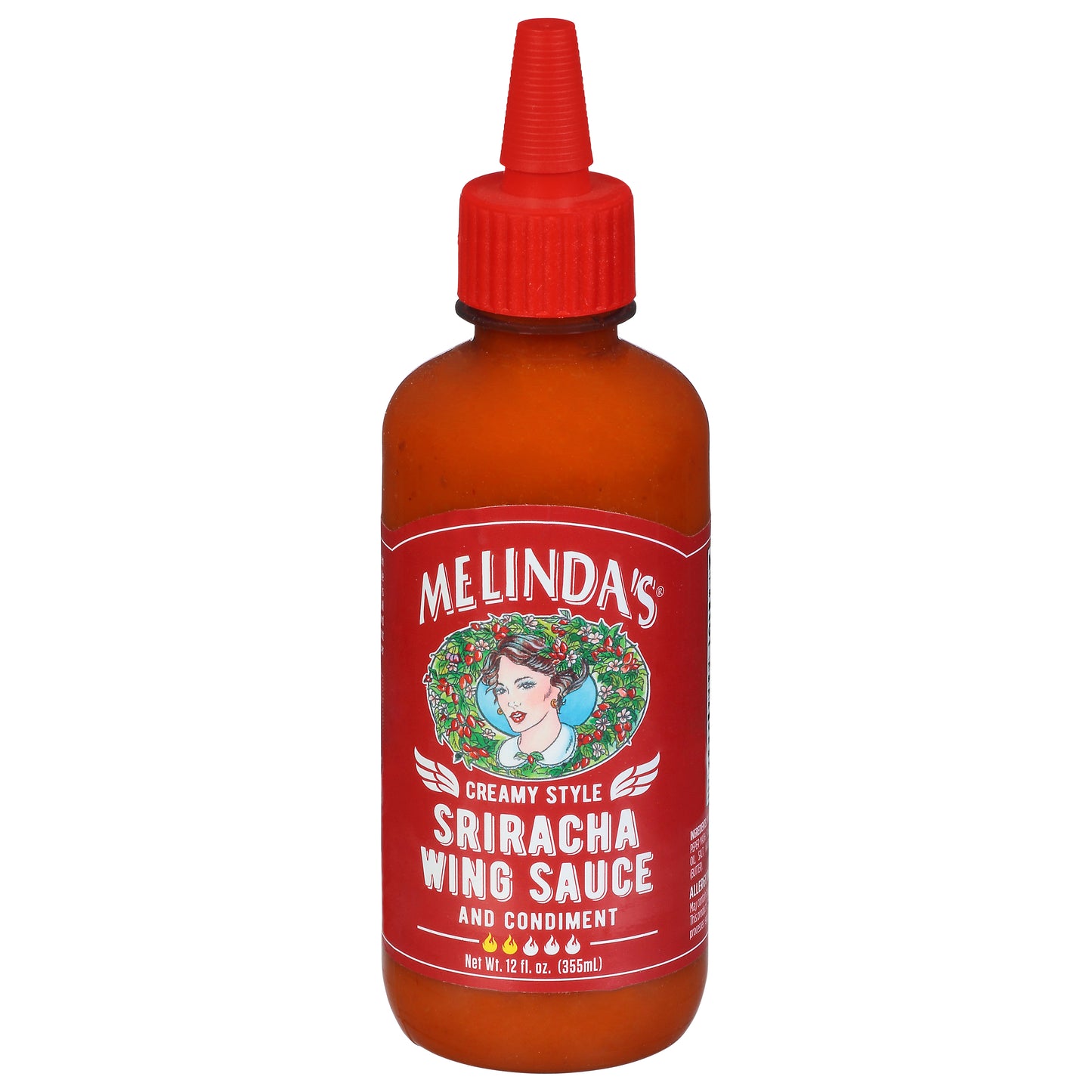 Melindas Sauce Wing Sriracha Cream 12 oz (Pack Of 6)