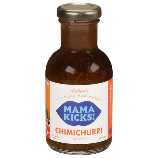 Mama Kicks Sauce Chimichurri 9 Oz (Pack Of 6)