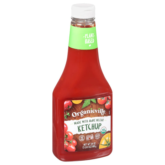 Organicville Ketchup No Added Sugar 24 oz (Pack Of 12)