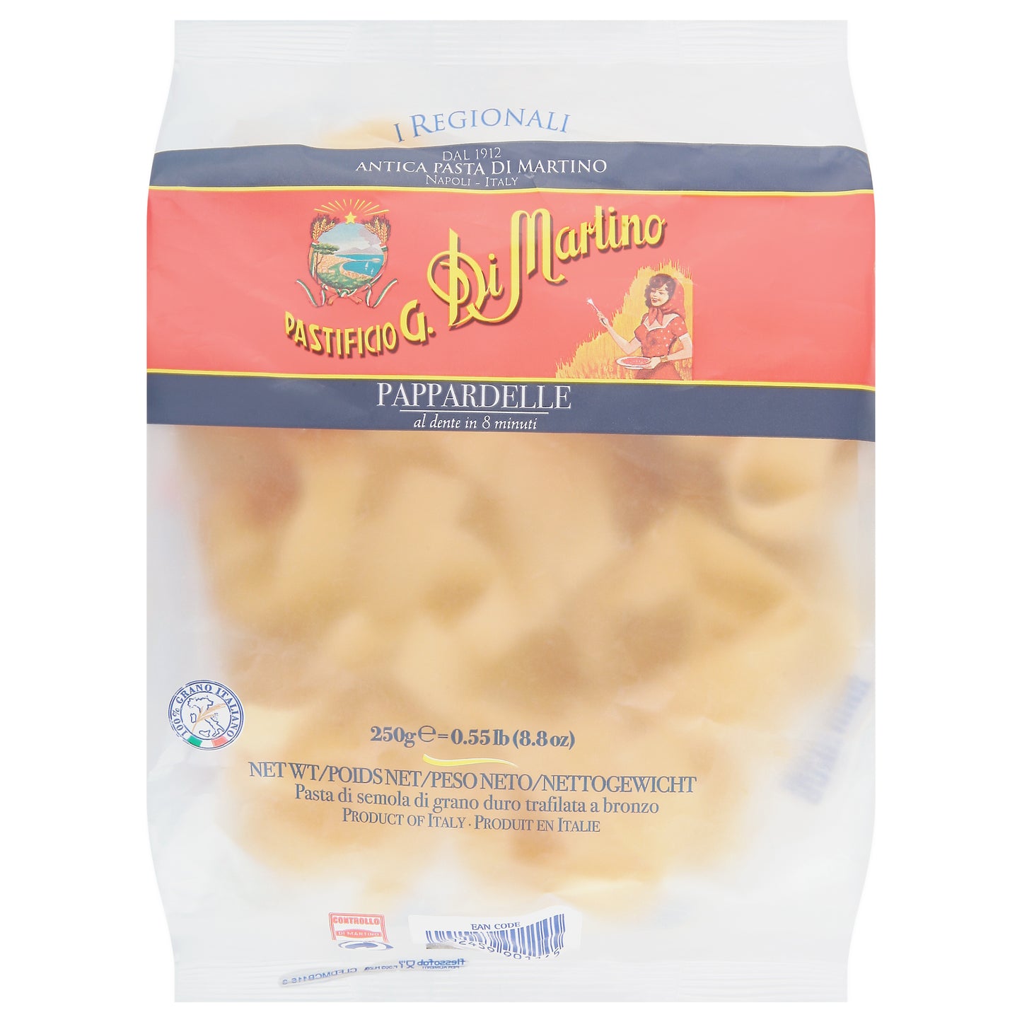 Di Martino Pasta Pappardelle 250 Gm (Pack Of 12)