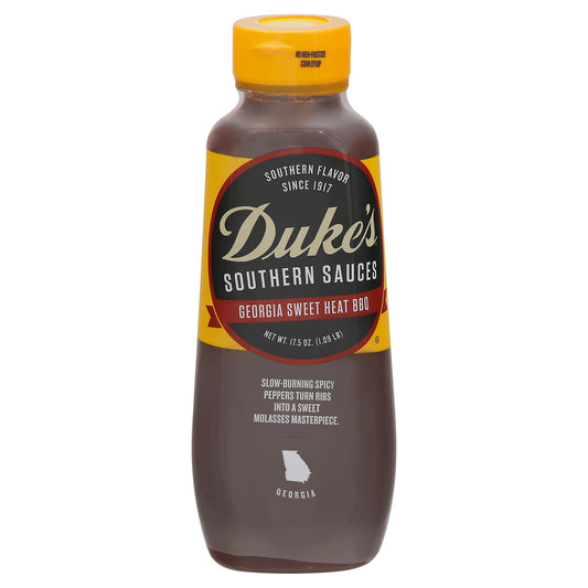 Dukes Barbeque Sauce Georgia Sweet Heat 17.5 oz (Pack Of 6)