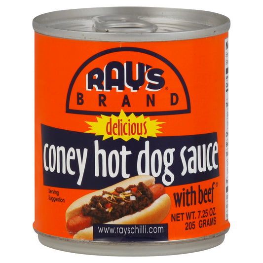 Rays Hot Sauce Dog Coney 7.25 oz (Pack Of 24)