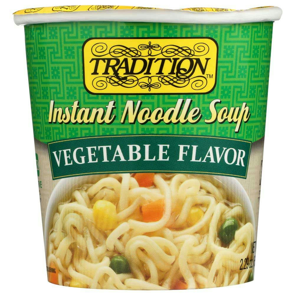 Tradition Vegetable Noodle Soup Beef 2.29 Oz Pack of 12