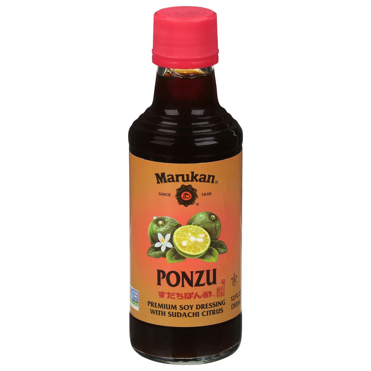 Marukan Dressing Ponzu Soy Sudachi Citru 12 Fl Oz (Pack of 6)