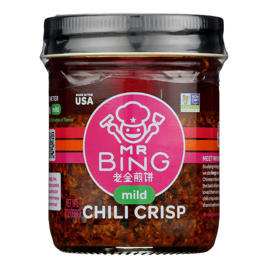 Mr. Bing - Chili Crisp Mild Seasoning 7 oz (Pack of 6)