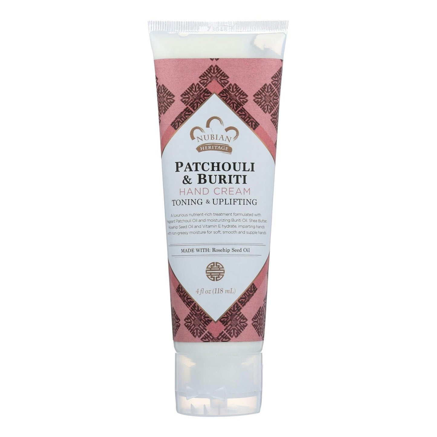 Nubian Heritage Hand Cream - Patchouli & Buriti - 4 oz (Pack of 3)
