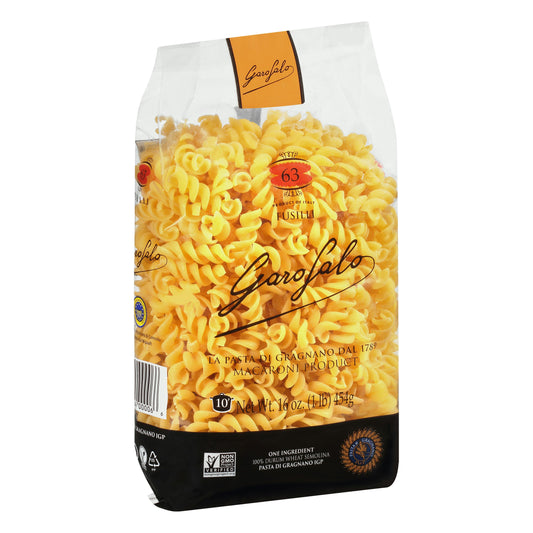 Garofalo Pasta Fusilli 16 oz (Pack of 12)