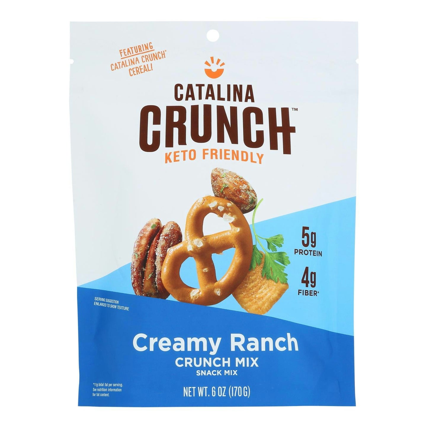 Catalina Crunch - Crunch Mix Creamy Ranch 6 oz (Pack of 6)