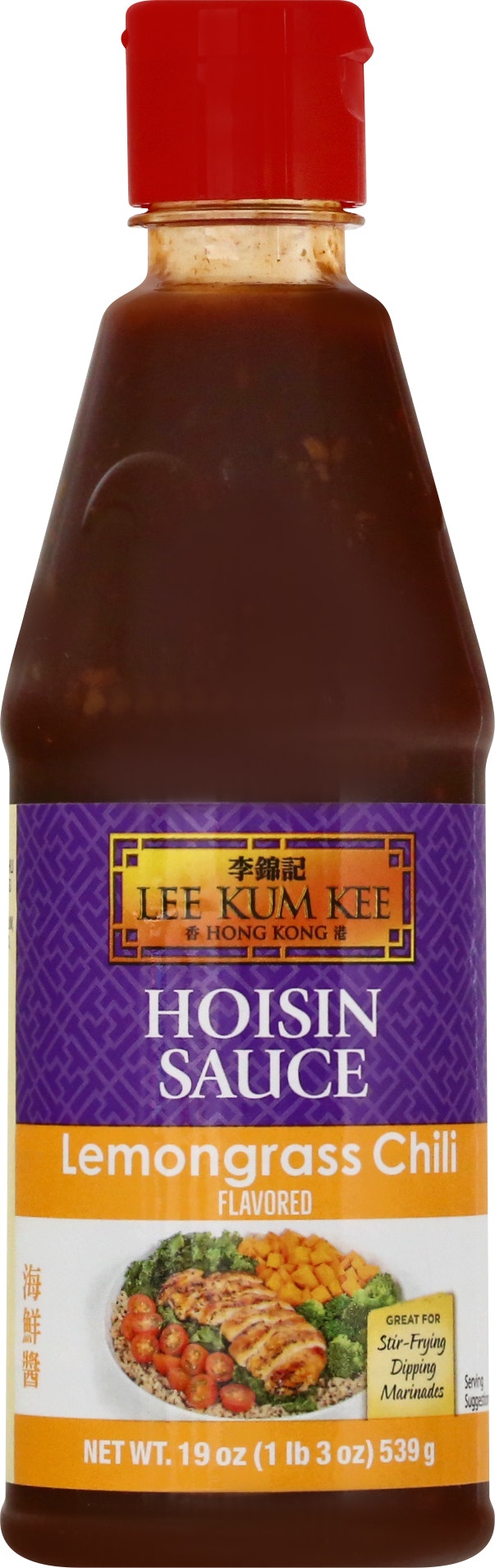Lee Kum Kee Hoisin Sauce Lmngrss Chli - 19 OZ (Pack of 6)