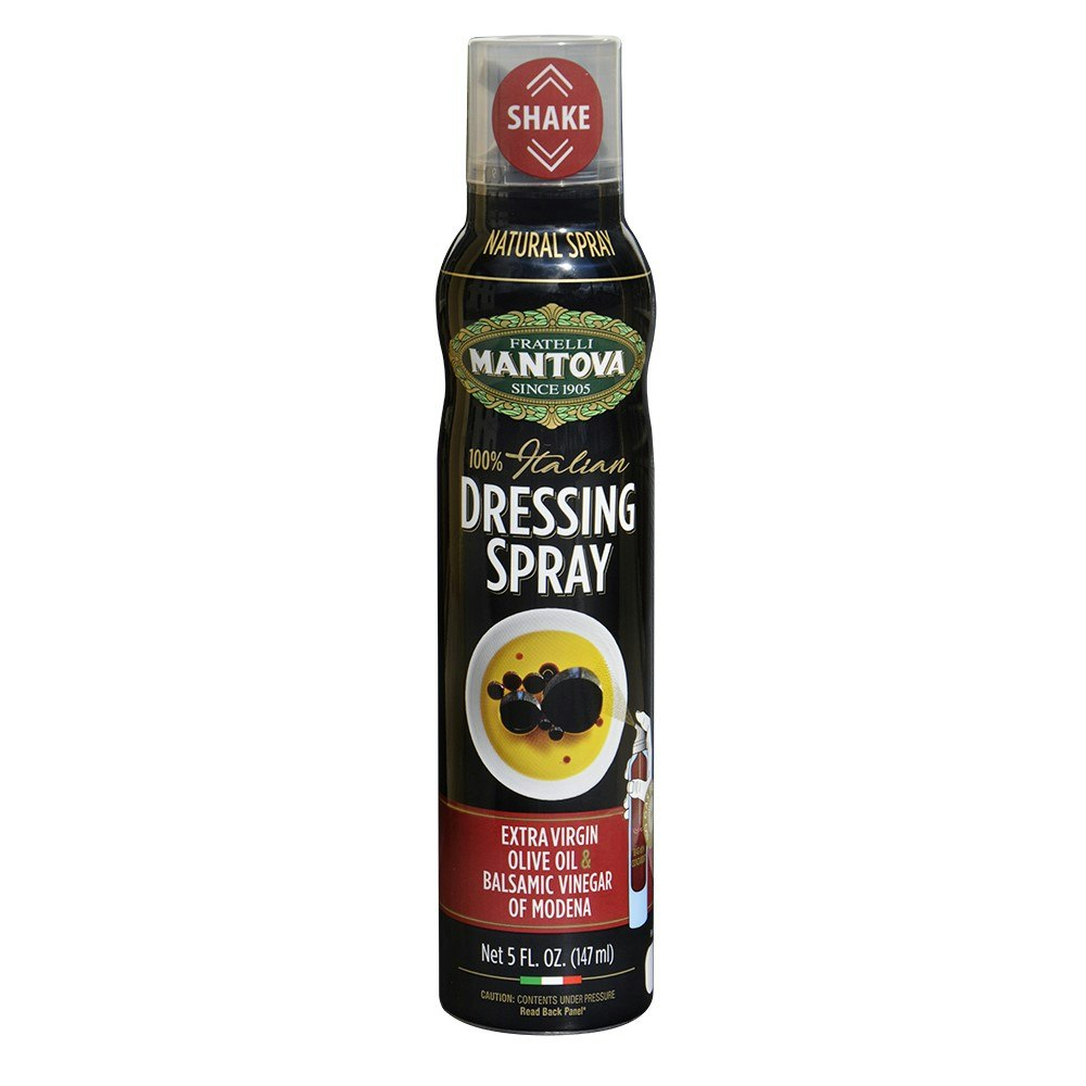Mantova Salad Dressing Spray 5 oz (Pack of 6)