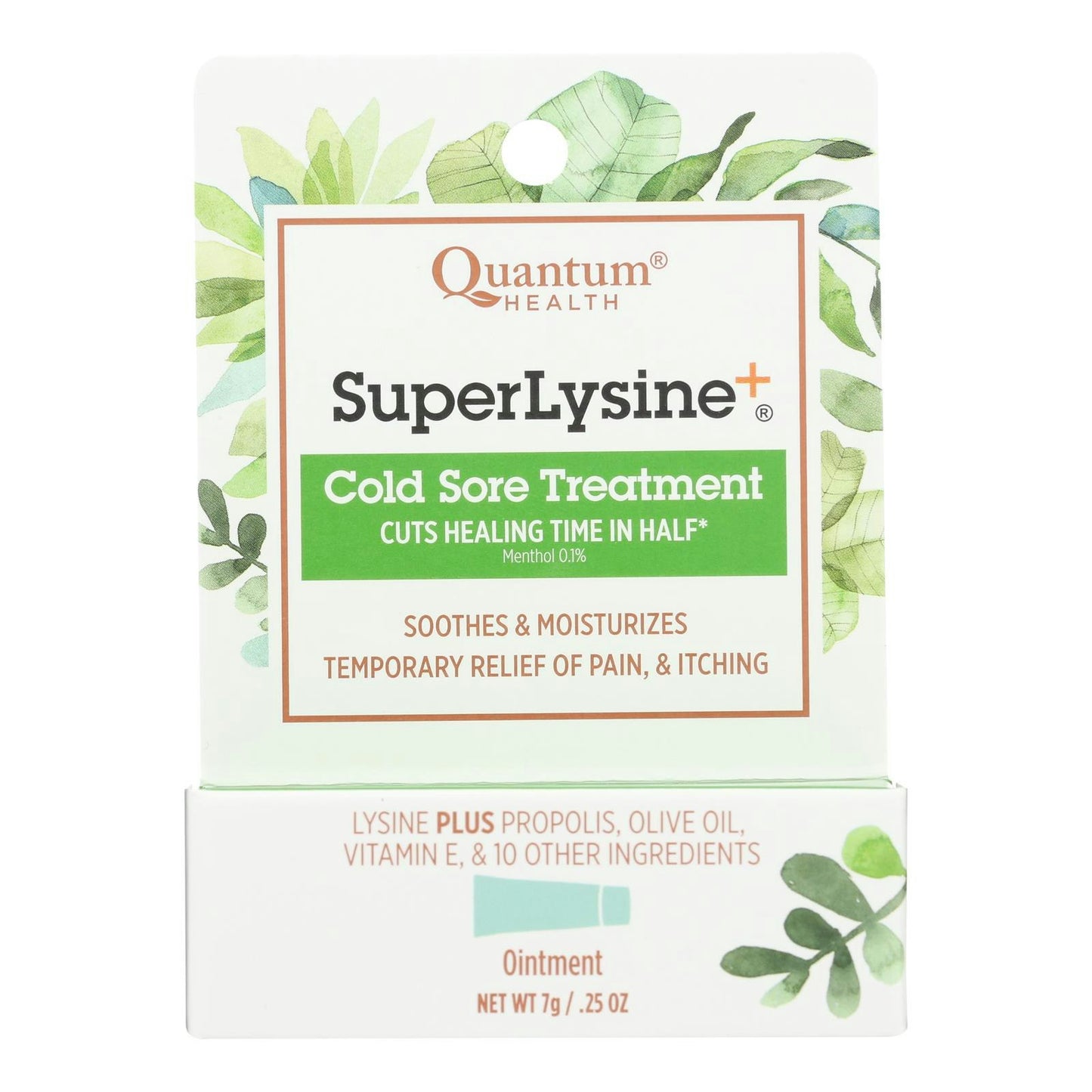 Quantum Super Lysine Plus Cold Sore Treatment - 0.25 oz (Pack of 3)
