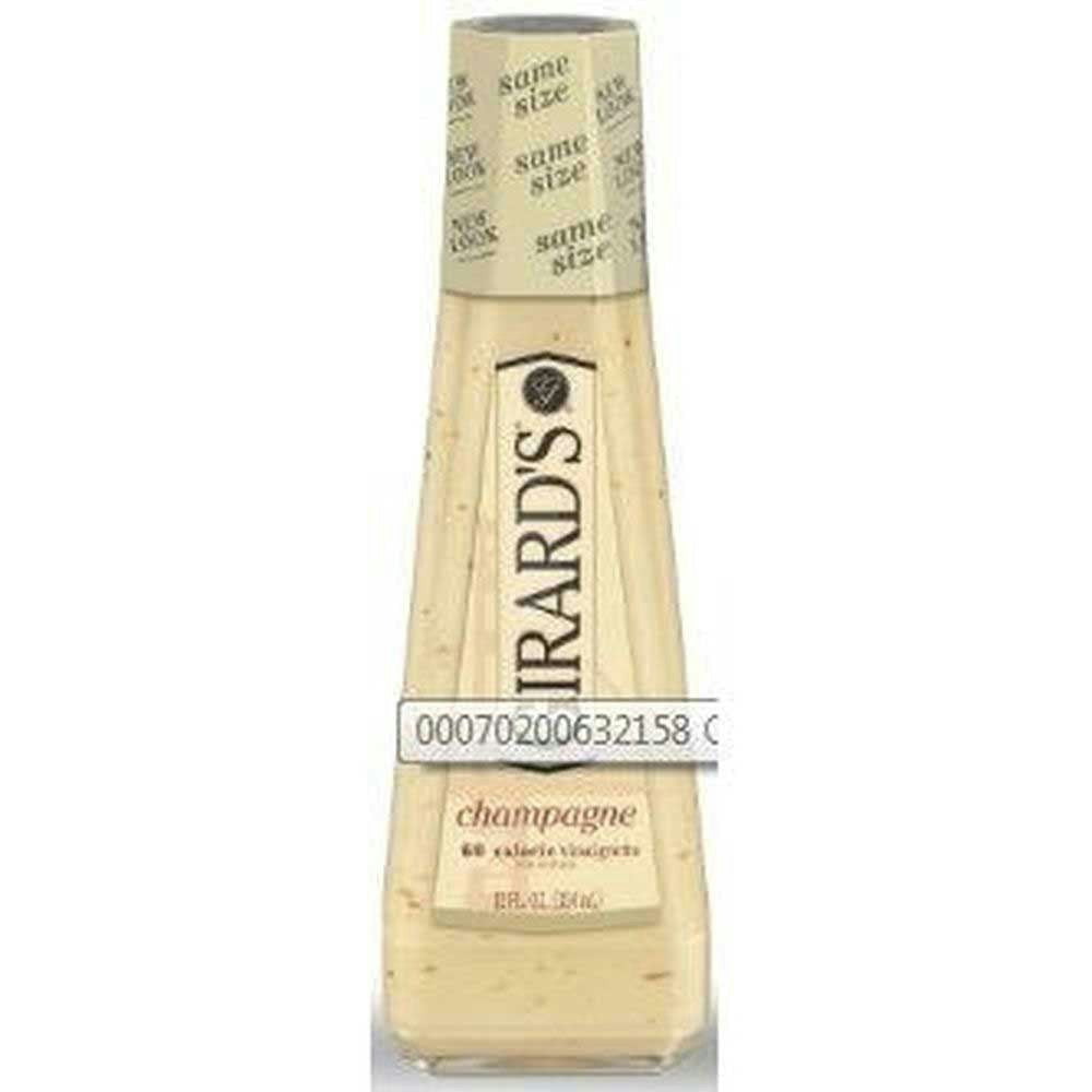 Girards Champagne 60 Calorie Vinaigrette Salad Dressings - 12 Fluid Ounce (Pack of 6)
