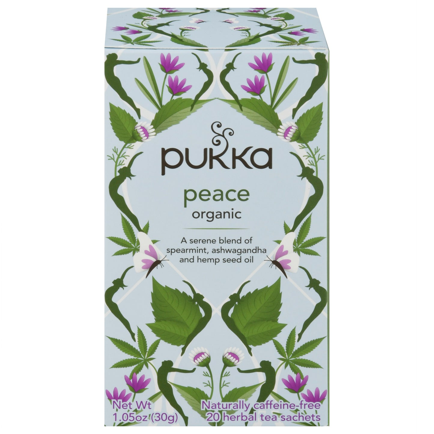 Pukka Herbs Tea Herbal Peace Organic 20 Bg Pack of 4