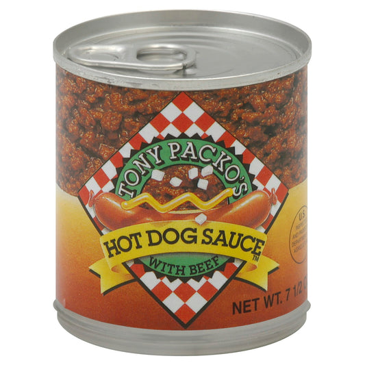 Tony Packos Hot Sauce Dog 7.5 Oz (Pack of 12)