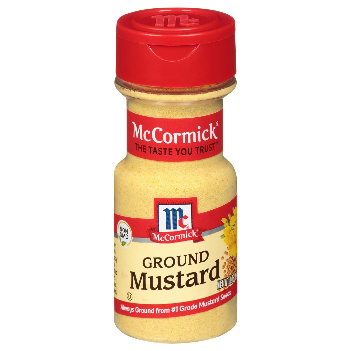 Mc Cormick Spice Mustard Ground 1.75 Oz Pack of 6