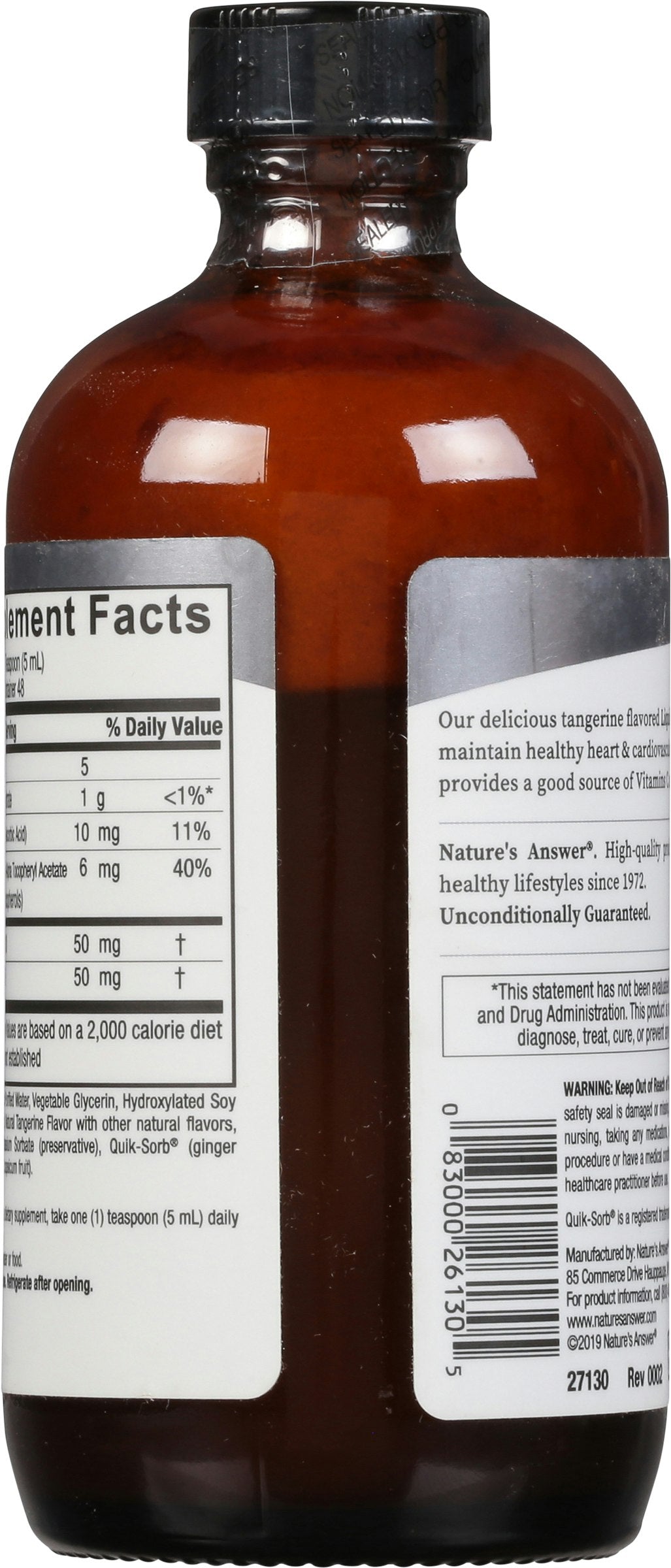 Nature's Answer - Liquid Co-Q10 - 8 fl. oz