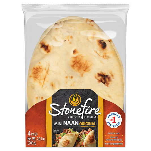 Stonefire Naan Mini Original 7.05 Oz Pack of 14