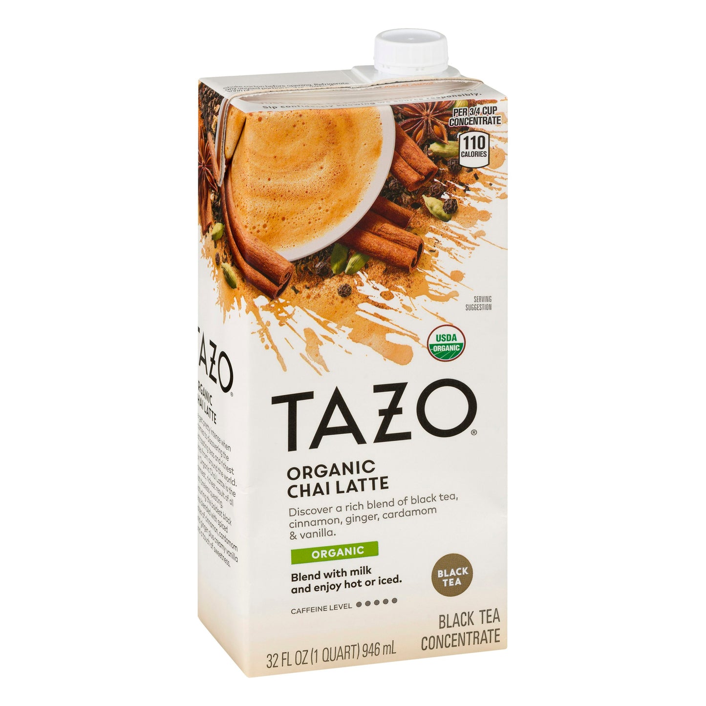 Tazo Tea Concentrate Chai Organic 32 Fo Pack of 6