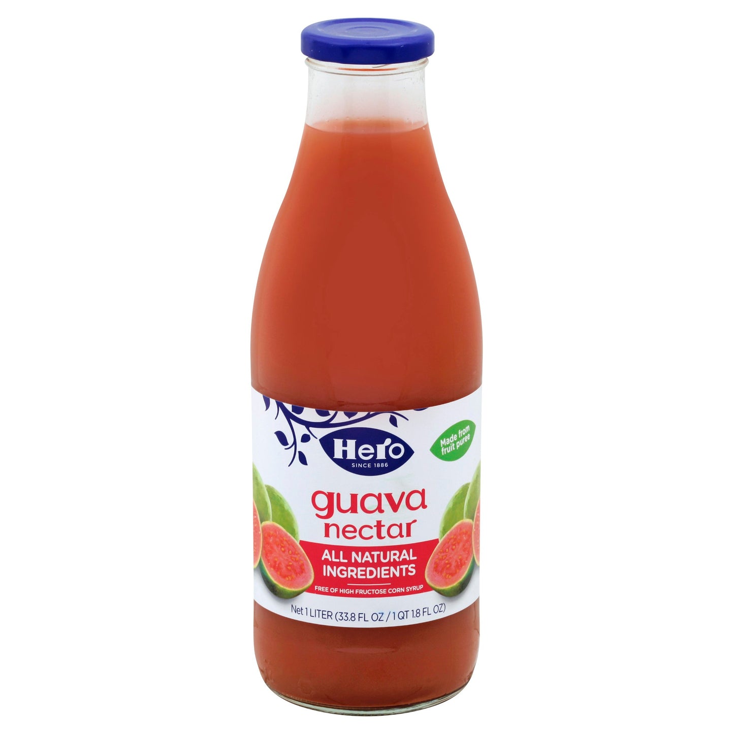 Hero Nectar Guava 33.8 FO (Pack of 6)