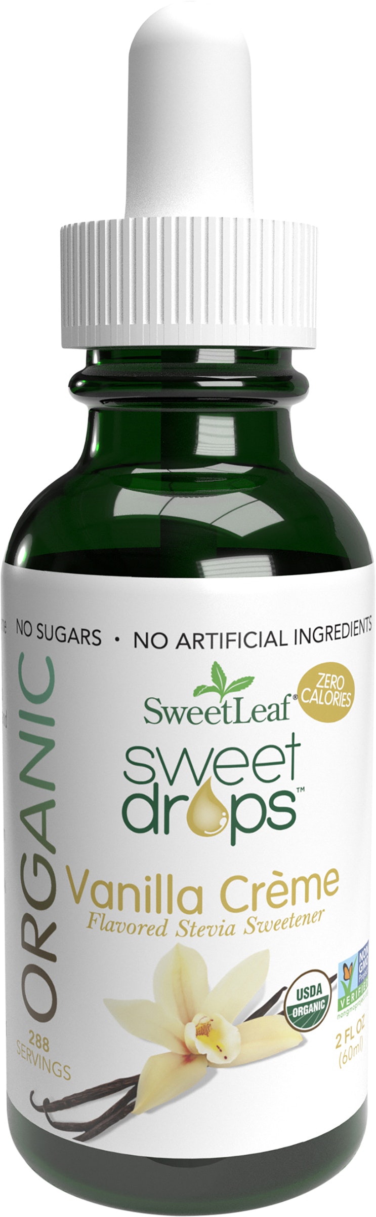 Sweetleaf Stevia Drop Vanilla Organic 2 Oz (Pack of 3)