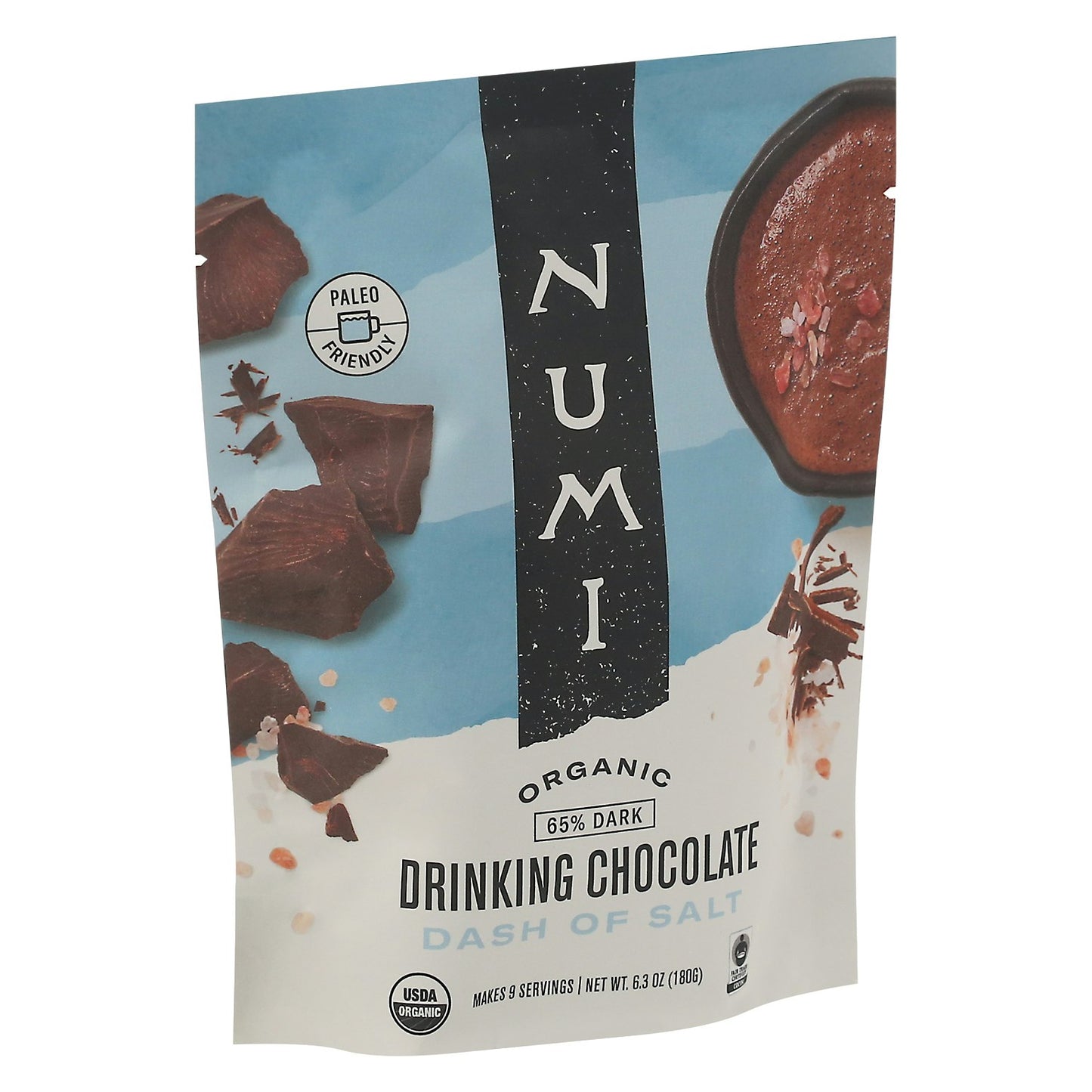 Numi Teas Drink Dash Of Salt Chocolate 6.3 Oz Pack of 6
