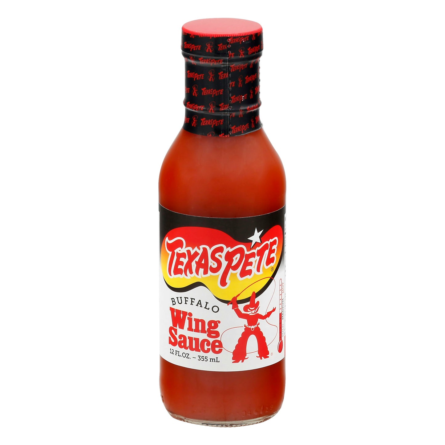 Texas Pete Sauce Wing Buffalo 12 FO (Pack of 6)