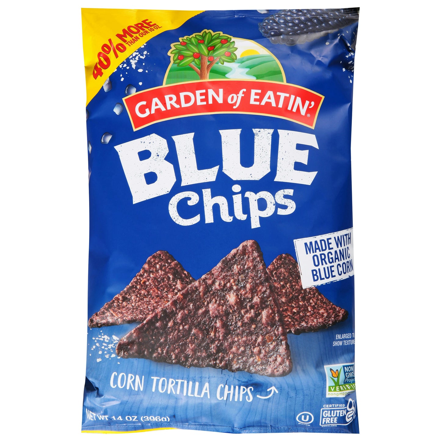 Garden of Eatin' Blue Corn Tortilla Chips 14 oz (Pack of 6)