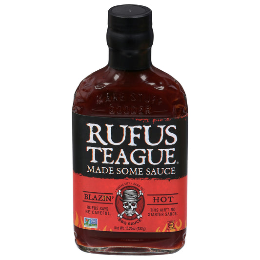 Rufus Teague Sauce Barbeque Blazin Hot 15.25 oz (Pack of 6)