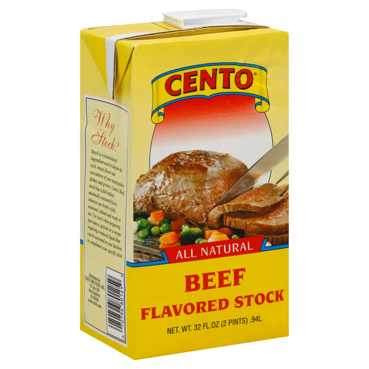 Cento Stock Beef 32 FO (Pack Of 6)