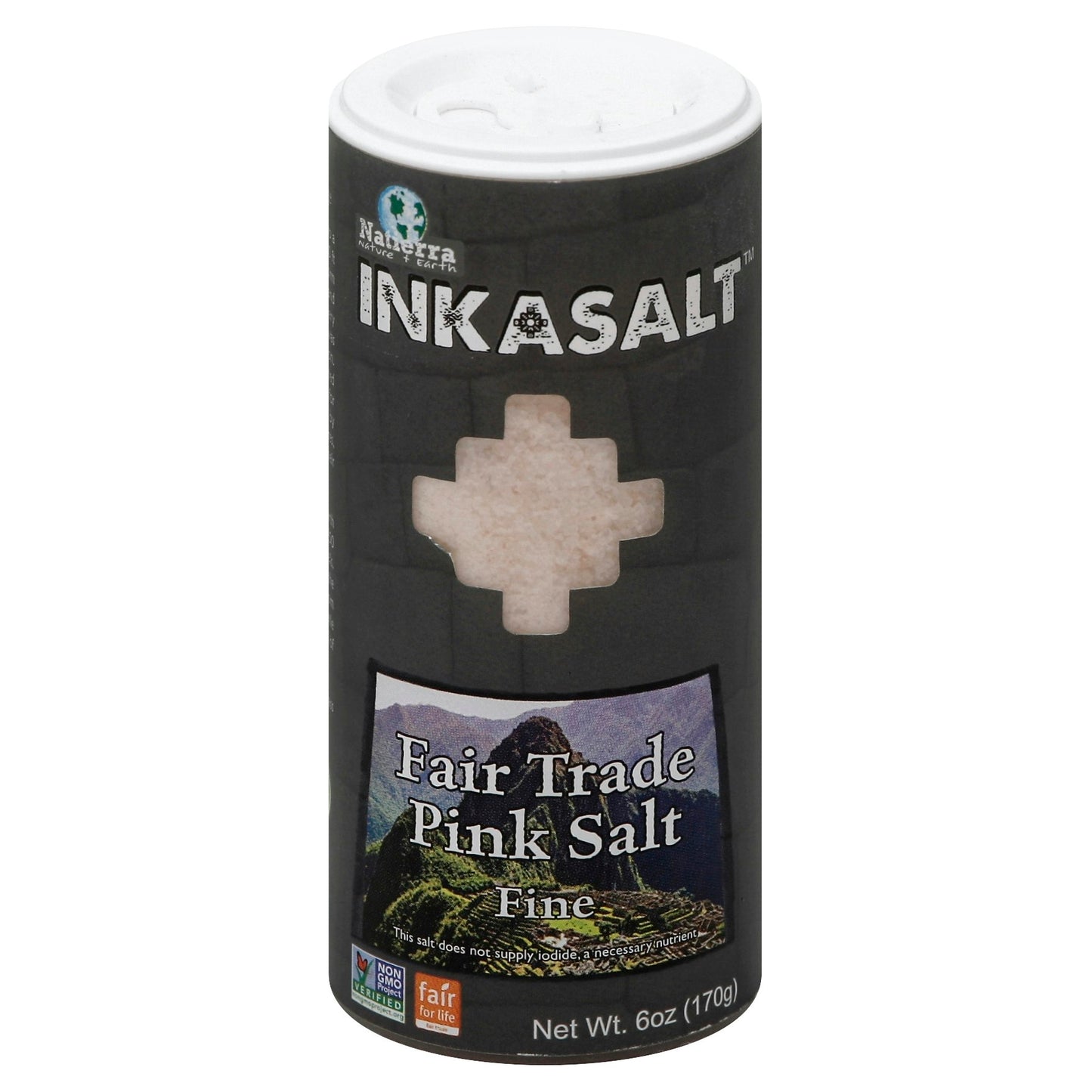 Natierra Salt Inka Shaker 6 Oz Pack of 6
