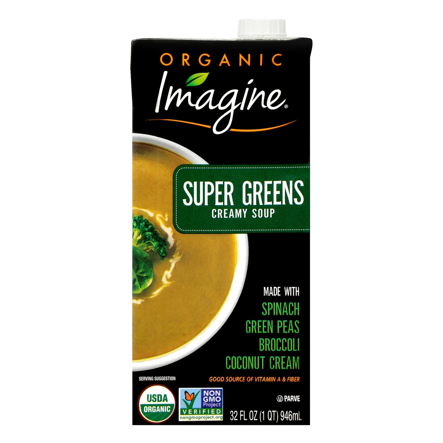 Imagine Soup Greens Organic 32 Oz Pack of 6