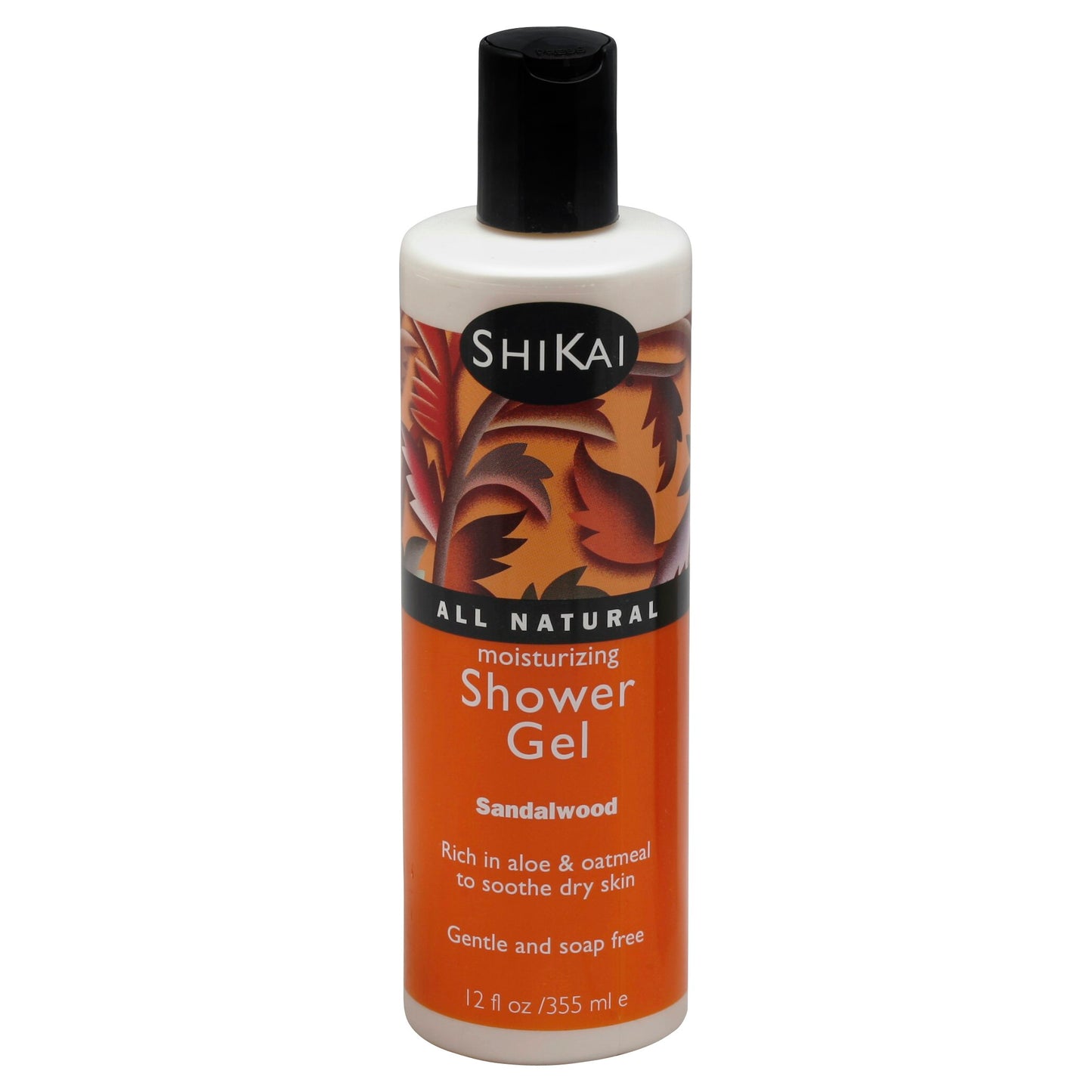 Shikai Shower Gel Sandalwood 12 Oz (Pack of 3)