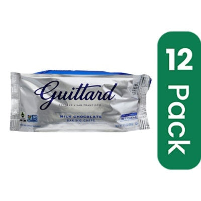 Guittard Chocolate Chip Milk Chocolate Maxi 11.5 oz (Pack Of 12)