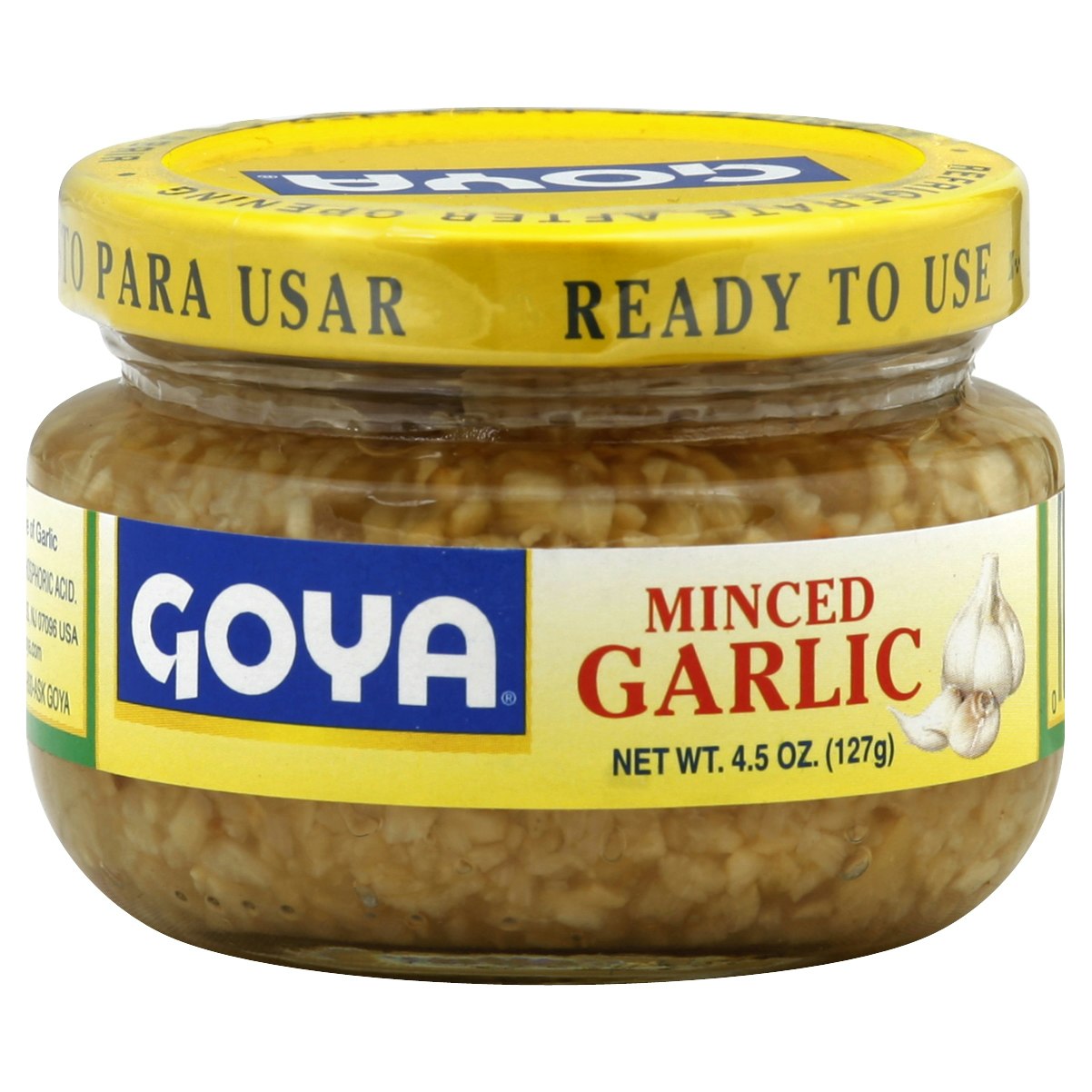 Goya Garlic Minced 4.5 Oz Pack of 12