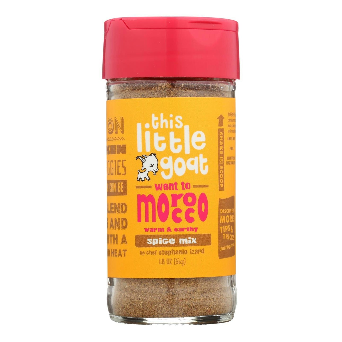 This Little Goat - Morocco Spice Mix 1.8 oz (Pack of 6)