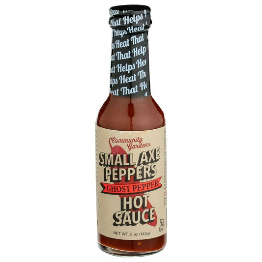 Small Axe Peppers Ghost Pepper Hot Sauce - 5 Ounce (Pack of 6)
