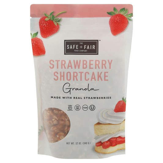 The Safe And Fair Food Co Granola Strawberry Sh 12 Oz (Pack of 6)
