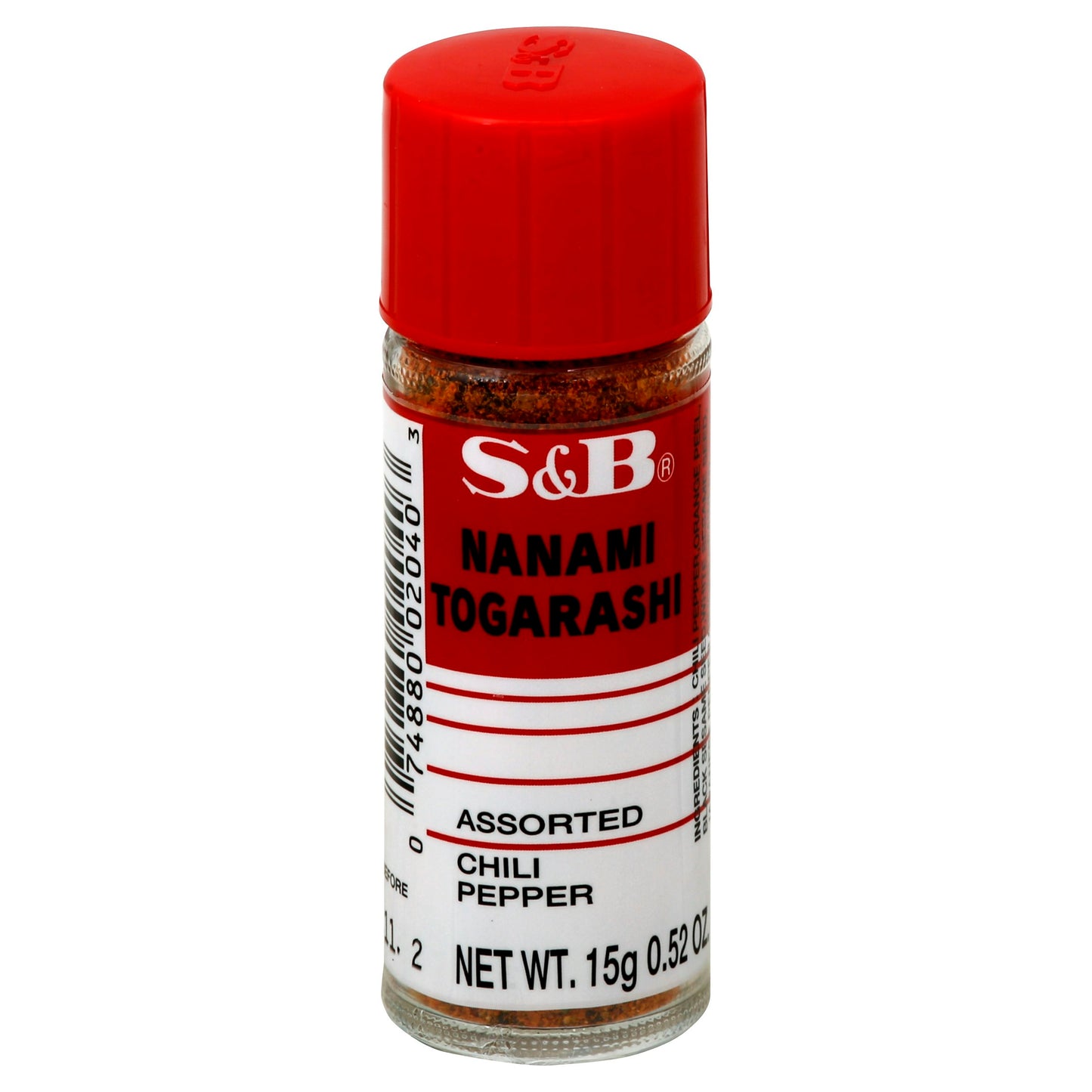 S & B Seasoning Chili Pepper Nanami 0.52 Oz Pack of 10