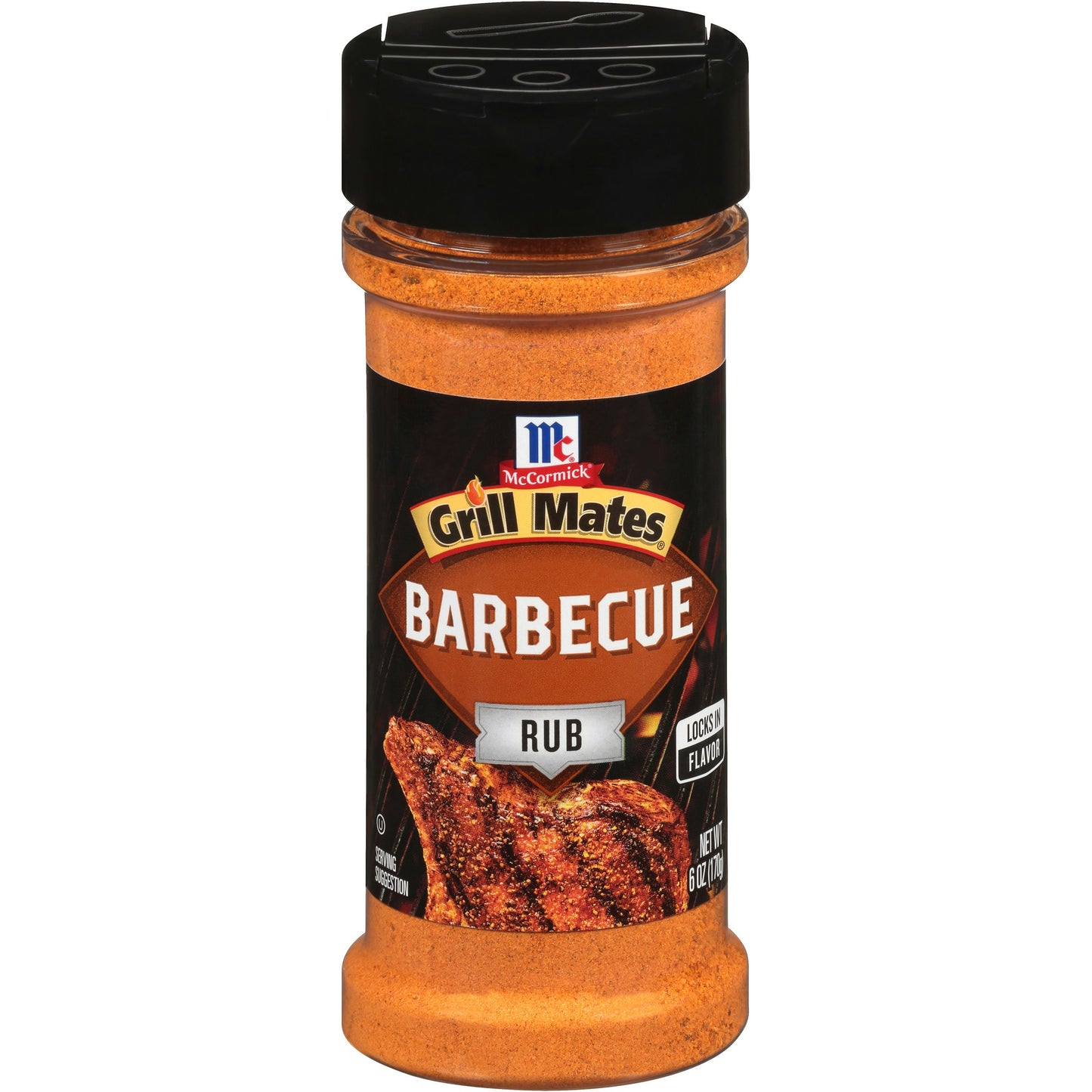Mc Cormick Spice Rub BBQ Dry 6 Oz Pack of 6