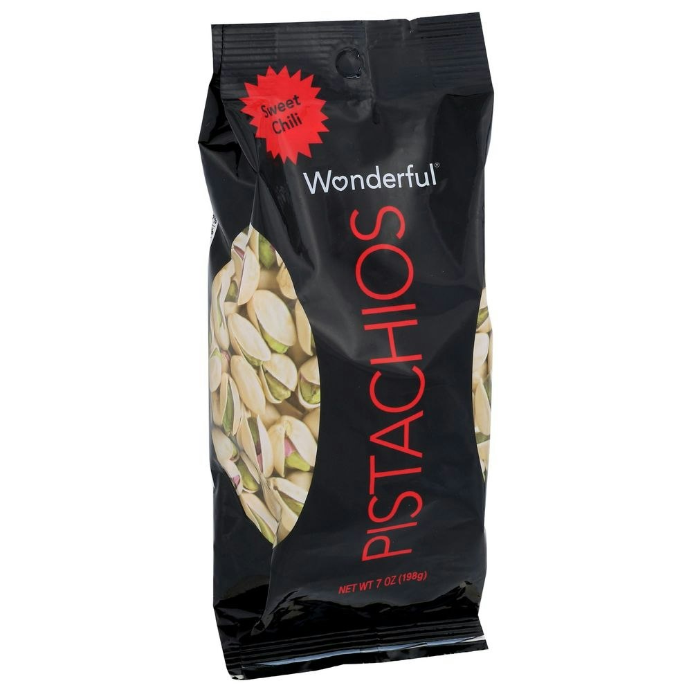 Wonderful Sweet Chili Pistachios - 7 Ounce (Pack of 12)