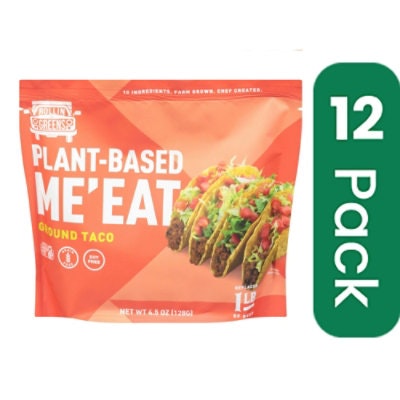Rollingreens Meat Peanut Butter Ground Taco 4.5 oz (Pack of 12)